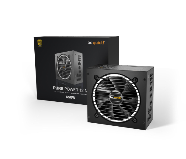 be quiet! Pure Power 12 M 650W 80 Plus Gold - 1114798 - zdjęcie 4
